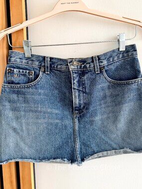 Y2K Marc Jacobs Denim Mini Skirt (5/6)